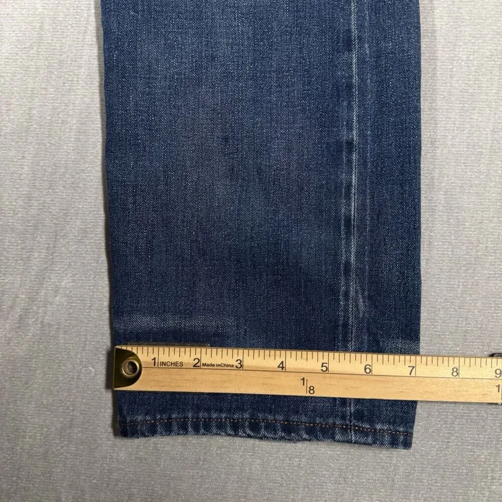 G-Star 3301 TAPERED RL Selvedge Medium Wash Dark Splatter Jeans Size W34 L36